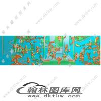 扶手精雕图（EDG-286）