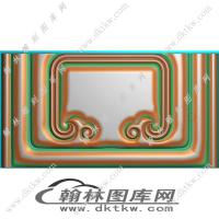 扶手下板精雕图（EDG-309）