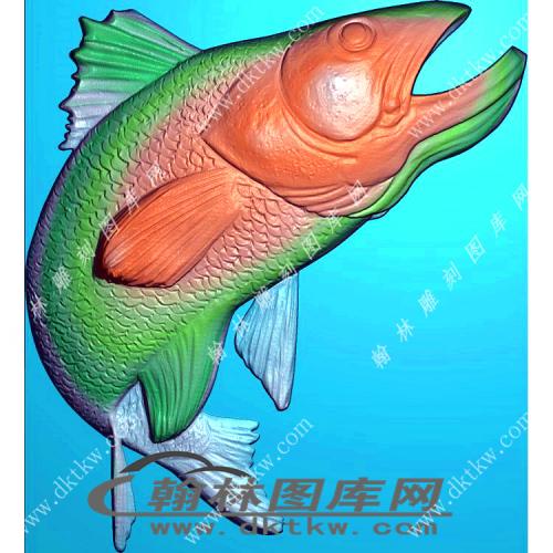 神奇的鱼精雕图（XJD-678）