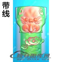 仿古兽正精雕图（XJD-165）