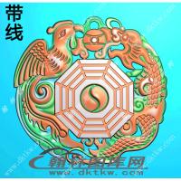 龙凤八卦精雕图（XJD-193）