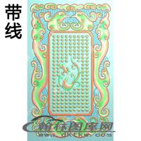 龙凤挂件精雕图（XJD-195）