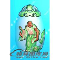 坐姿神佛精雕图（XJD-297）