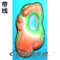 新款拼底悟道随型底挂件精雕图（XJD-504）