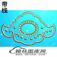 招财纳福挂件精雕图（XJD-464）