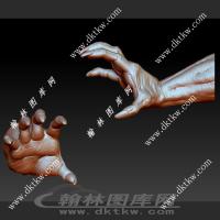 魔人的手立体圆雕图（SKT-400）