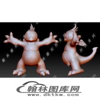 小飞龙立体圆雕图（YDS-846）