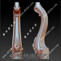餐椅前脚立体圆雕图（OMG-146）