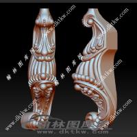 欧式前脚立体圆雕图（OMG-033）