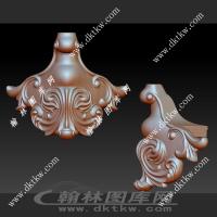 家具沙发脚立体圆雕图（OMG-134）