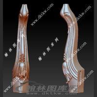 家具脚立体圆雕图（OMG-128）