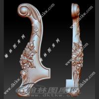 玫瑰大脚立体圆雕图（OMG-285）