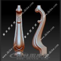 茶几脚立体圆雕图（OMG-073）