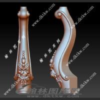 三众餐椅前脚立体圆雕图（OMG-145）