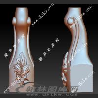 沙发后脚立体圆雕图（OMG-223）