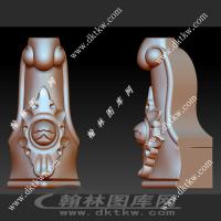 小脚立体圆雕图（OMG-288）
