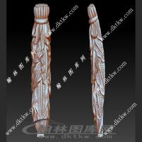 家具腿立体圆雕图（OMG-339）
