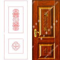文泰木门精雕图（DK-575）