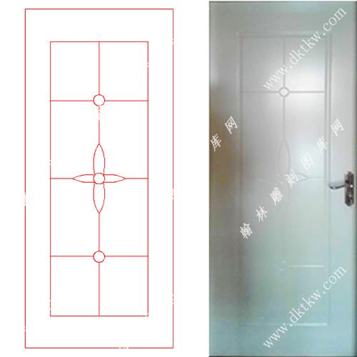 文泰木门精雕图（DK-650）