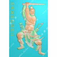孙立-水浒人物精雕图（SHRW-077）
