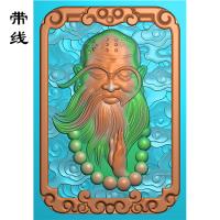 d220罗汉头像精雕图有线(LH-005