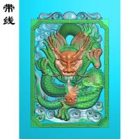挂件龙牌精雕图有线(GJL-123)
