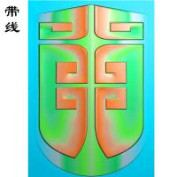 FGSP-044-盾牌兽背面 精雕图有线(QSP-012)