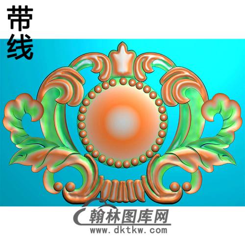 洋花精雕图（QTH-008）