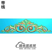帽顶洋花精雕图（MDH-161）