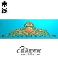 帽顶洋花精雕图（MDH-195）