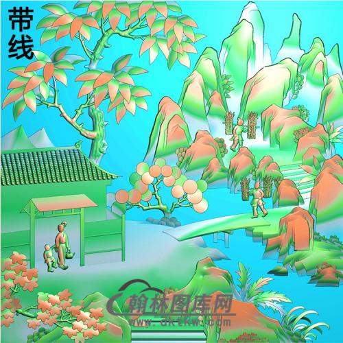 SS-045-山水系列(SSJZ-050)