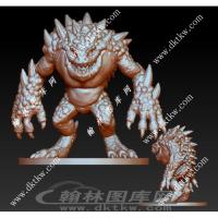 龙与地下城中 狂战魔 异界生物立体圆雕图（RNG-031）