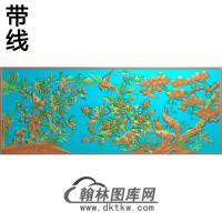 HN-545-花鸟精雕图（HNF-023）