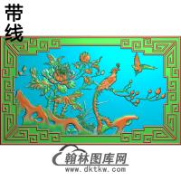 凤凰后板gai精雕图（HNF-044）