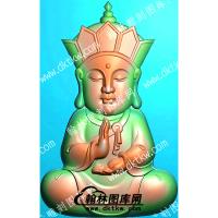 西游记唐僧挂件精雕图（GDR-097）