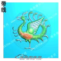 仿古灵兽朱雀带线(FSP-135)