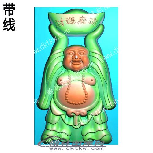 招财进宝弥勒佛带线(MLF-218)