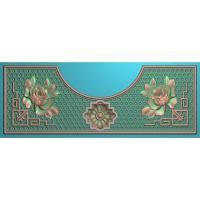 藏式家具部件床头背板3精雕图(ZSJJ-03-03)
