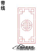 镂空花格1线雕图(ZSJJ-07-51)
