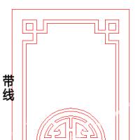 镂空花格线雕图(ZSJJ-07-52)