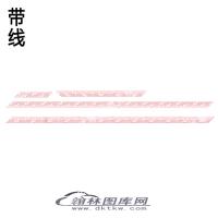 斜回纹尺寸（线条）线雕矢量图(ZSJJ-07-56)