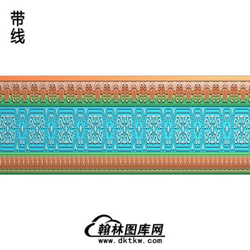 藏式家具太阳花牙板围板带线精雕图(ZSJJ-10-27)