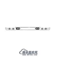 墓碑其它墓碑座线雕图（MBQT-031)