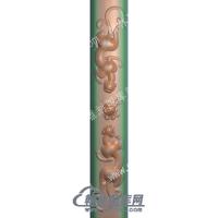 螭龙镇尺镇纸精雕图(JDZC-006)