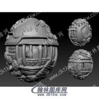 立体苏州园林网师园圆雕图（YDZH-019）