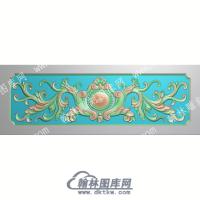 欧式长方形洋花精雕图（OSYH-170）