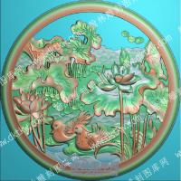 欧式洋花圆花精雕图（OSYH-503）