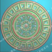 欧式洋花圆花精雕图（OSYH-518）
