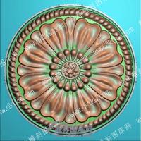 欧式洋花圆花精雕图（OSYH-531）