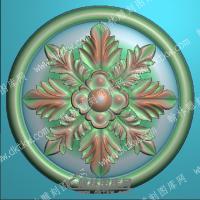 欧式洋花圆花精雕图（OSYH-539）